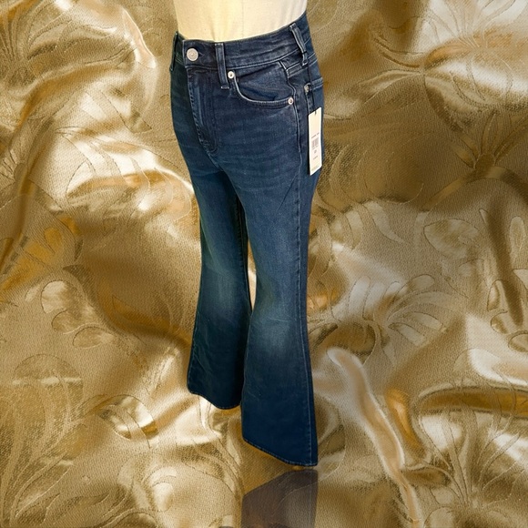NWT 7 For All Mankind ‘Mega Flare’ Ultra High-Rise Jeans in “Sunbeam” Size 23 - Picture 5 of 16